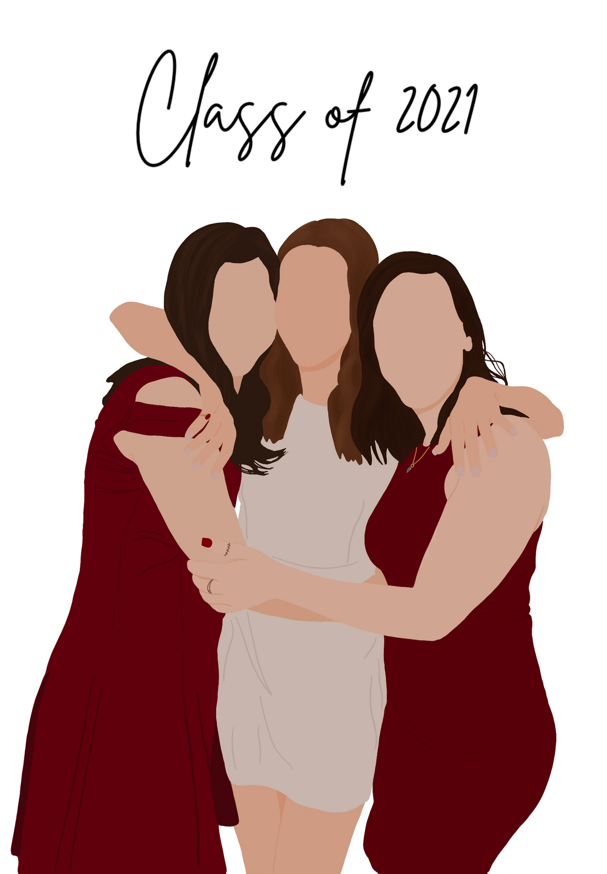 Custom digidrawing example - Class of 2021